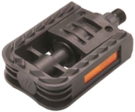 Педали МТВ PD-TX880 нейлон/сталь 9/16 складные 112 х70 мм черный