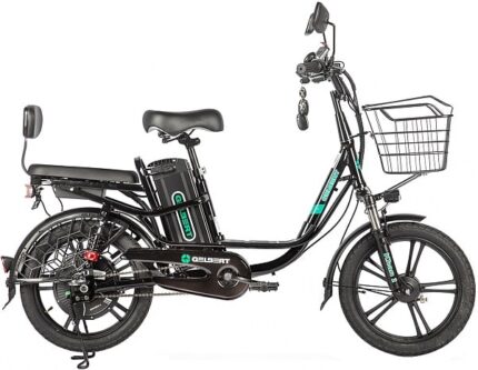 Электровелосипед 18" GELBERT Khan 2  240W/60V/21Ah черный