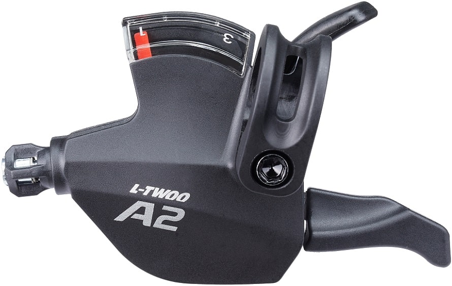 Шифтер L-Twoo A-2 3 скор (SIS) трос 1850 черный Шифтер L-Twoo A-2 3 скор (SIS) трос 1850 черный