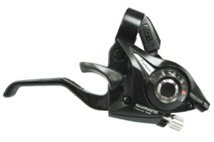 Шифтер/тормоз Shimano Altus ST-EF51 7 ск трос + кожух 2050 мм серебро Н
