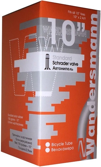 Камера 10  WELLTIRE 10 x 2,0 (50-154)  A/V изогнутый 45" черный