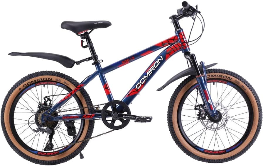 Велосипед детский 20" COMIRON Rebel 2.0 disc 12" (синий/красный) 12,5 кг (7 ск) 685576 Велосипед детский 20" COMIRON Rebel 2.0 disc 12" (синий/красный) 12,5 кг (7 ск) 685576