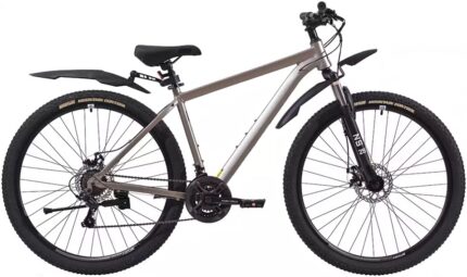 Велосипед горный 29" RUSH HOUR XS-925 Al disc 19"(серый) 16.2 кг(21ск)