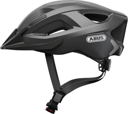 Шлем ABUS Aduro 2.0 14 отв L (58-62) см с LED фонариком титановый 05-0086979