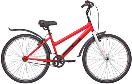 Велосипед горный 26" RUSH HOUR Lady 500 15"(красный) 12,9 кг(1ск)