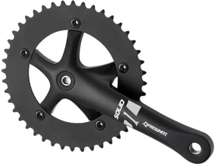 Система 1 звезда 48T Кв Prowheel Solid 248T-F Al защита 170 мм черный Система 1 звезда 48T Кв Prowheel Solid 248T-F Al защита 170 мм черный