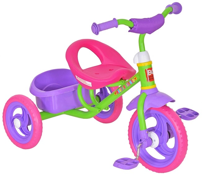 Велосипед детский 10" WERTER BERGER Trike XG-11214 (фиолетовый) трехколесный Велосипед детский 10" WERTER BERGER Trike XG-11214 (фиолетовый) трехколесный