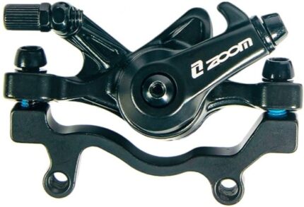 Калипер ZOOM DB-285 F180/R160 (адаптер+калипер+колодки+крепл) черный