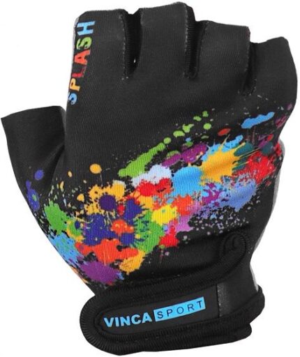 Перчатки вело к/п детские VG-981 Splash (7XS) черный