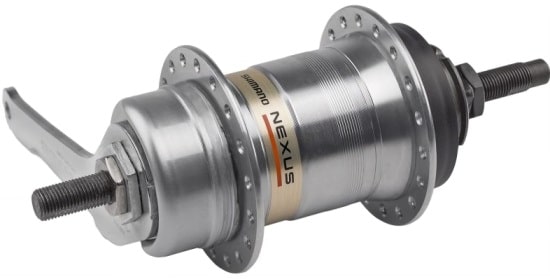 Втулка планетарная Shimano Nexus 3C41 32H 3 ск 127 х175 мм ножной тормоз антикор Втулка планетарная Shimano Nexus 3C41 32H 3 ск 127 х175 мм ножной тормоз антикор