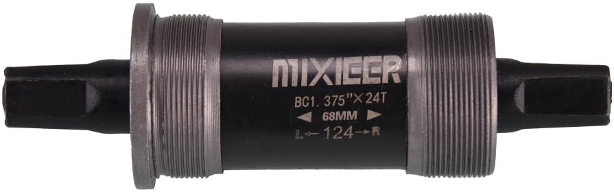 Каретка картридж Mixieer BB MX-A203 68/124 мм стальные чашки черный Каретка картридж Mixieer BB MX-A203 68/124 мм стальные чашки черный