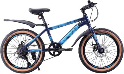 Велосипед детский 20" COMIRON Rebel 1.0 Al disc 12" (синий) 12,1 кг (7 ск) 720238