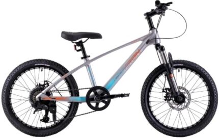 Велосипед детский 20" COMIRON Rapid new disc 11" (серый) 11,5 кг (7 ск) 710546
