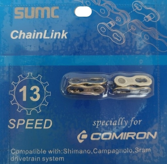 Замок цепи Sumc 13 ск серебро Замок цепи Sumc 13 ск серебро