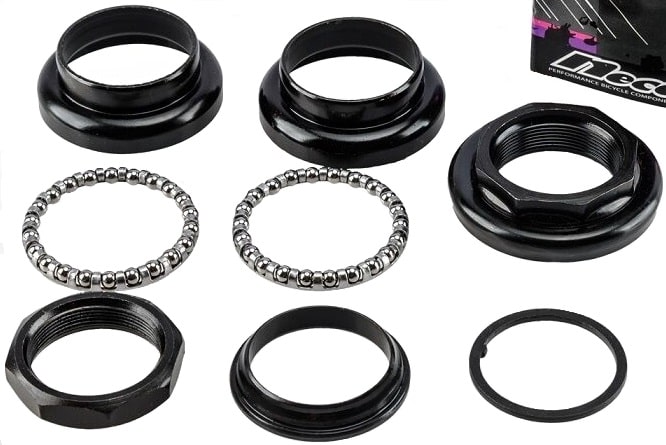 Рулевая колонка Neco H-841G резьбовая 1 1/8" ш/подшипники черный Рулевая колонка Neco H-841G резьбовая 1 1/8" ш/подшипники черный