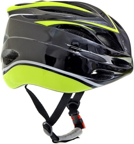 Шлем Vego XC-G02 L (50-62) см IN-MOLD 18 отв черный/лайм