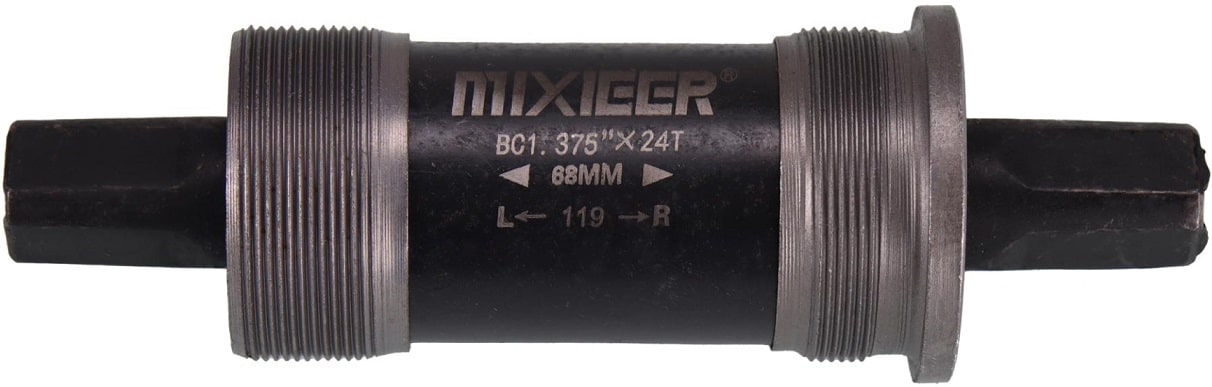 Каретка картридж Mixieer BB MX-A203 68/119 мм стальные чашки черный Каретка картридж Mixieer BB MX-A203 68/119 мм стальные чашки черный