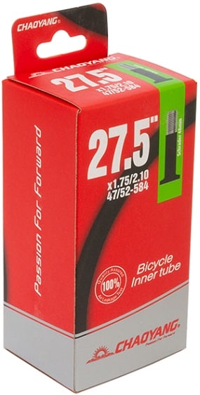 Камера 27,5  CHAOYANG 27.5 х1,75/2,10  A/V 48 мм черный