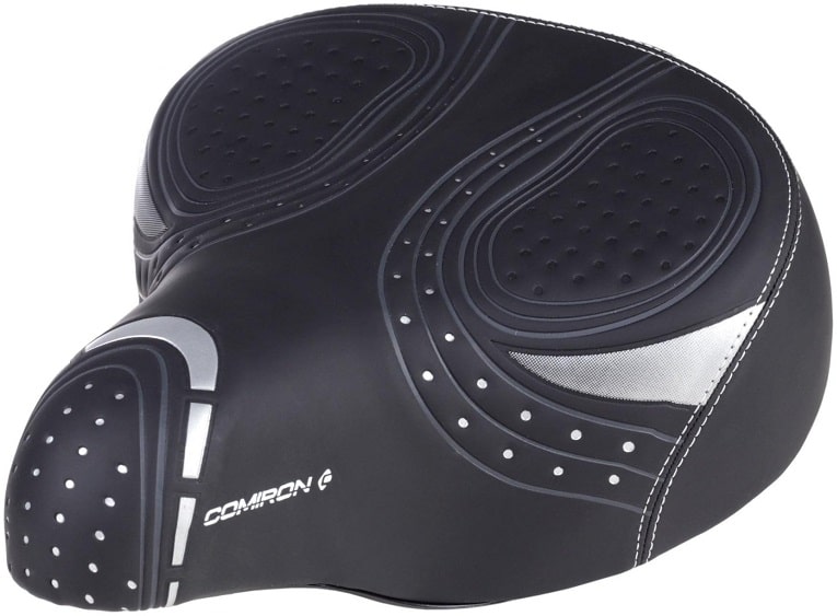 Седло вело Comiron King Divan 167-1C 260 x 220 мм пружины черный 700129 Седло вело Comiron King Divan 167-1C 260 x 220 мм пружины черный 700129