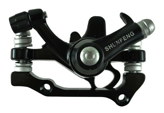 Калипер Shunfeng F180/R160 (адаптер+калипер+колодки+креп черный 3122613-3 Калипер Shunfeng F180/R160 (адаптер+калипер+колодки+креп черный 3122613-3