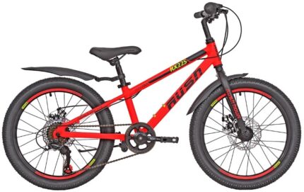 Велосипед детский 20" RUSH HOUR RX-225 Al disc 11" (красный) 11 кг (6 ск)