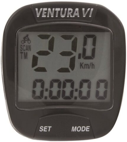 Компьютер вело Ventura VI  6 функций черный 5-244530