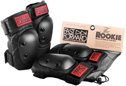Защита GAIN Fast Forward Rookie на колени и локти (L) черный 03-100683