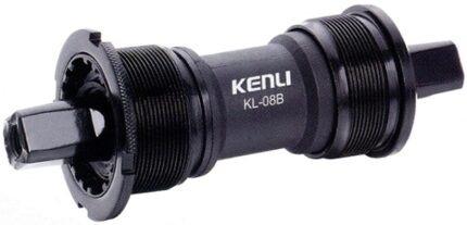 Каретка п/картридж Kenli KL-08B 68/116 мм стальные чашки черный