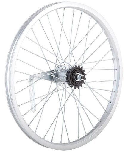 Колесо заднее 20" Al/1 36H Veros втулка 1-ск (Shunfeng) серебро