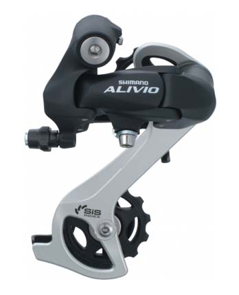 Перекл/задний Shimano ALIVIO RD-M410 на петух 8 ск SGS черный Н Перекл/задний Shimano ALIVIO RD-M410 на петух 8 ск SGS черный Н