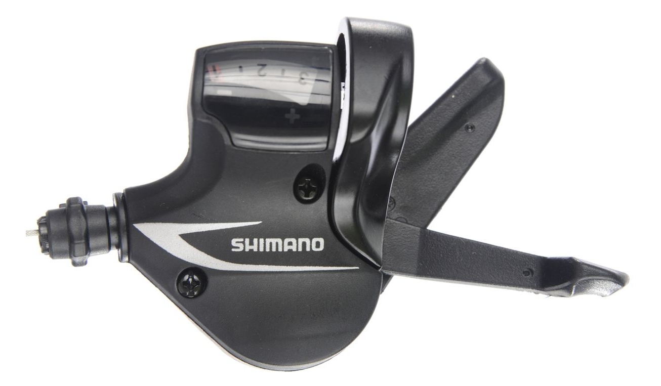 Шифтер Shimano Acera M360 3 ск трос нерж 1800 мм черный Н Шифтер Shimano Acera M360 3 ск трос нерж 1800 мм черный Н