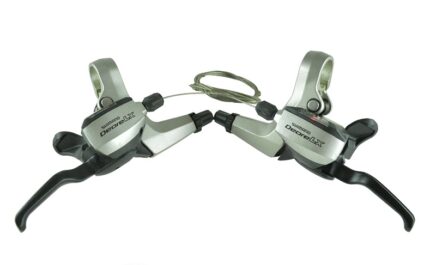Шифтер/тормоз Shimano Deore LX ST-M580 3 ск серебро/черный