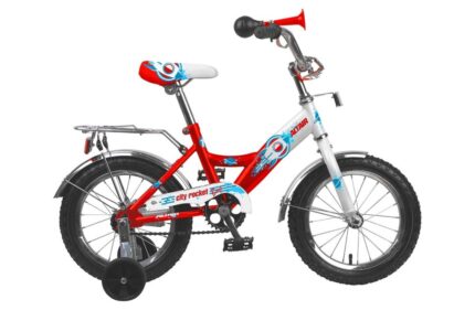 Велосипед детский 14" ALTAIR City boy (белый/красный) 9,6 кг (1 ск)