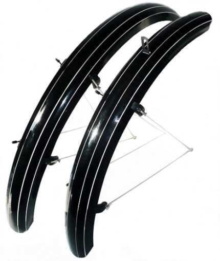 Крылья 29" Bikmen SP-75A м/пластик полноразмерные с усами ширина 75 мм черный 2898
