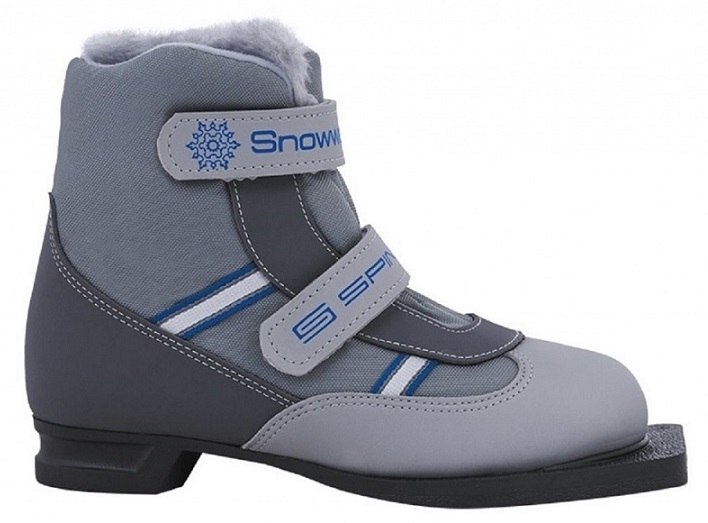 Ботинки 75 мм SPINE Kids Velcro (33-34) серый ИК Ботинки 75 мм SPINE Kids Velcro (33-34) серый ИК