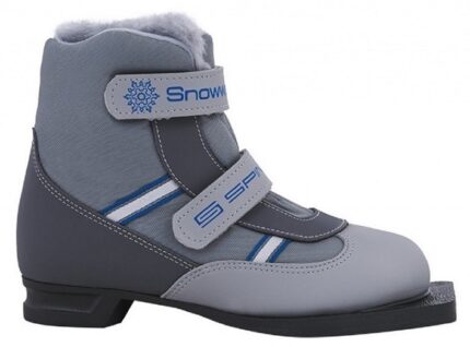 Ботинки 75 мм SPINE Kids Velcro (34-35) серый ИК