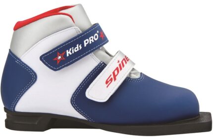 Ботинки 75 мм SPINE Kids Pro 399 (33) синий/белый ИК