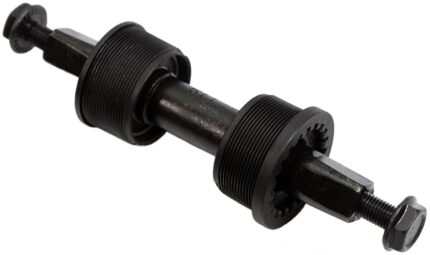 Каретка п/картридж KL-16B BC 1.37"х 24Т L/R/119 мм квадрат с болтами черный