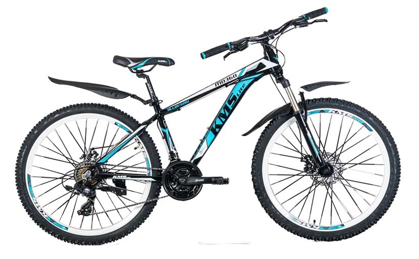 Велосипед горный 26" KMS Lite MD-360 Al disc 17"(черный/мятный) 15,5 кг(21ск) Велосипед горный 26" KMS Lite MD-360 Al disc 17"(черный/мятный) 15,5 кг(21ск)