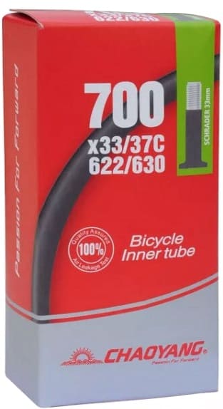 Камера 28 CHAOYANG 700 х33/37C A/V 40 мм черный