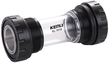Каретка картридж Kenli KL-101 Al 68/73 мм под ось 22-24 мм промподшипники черный