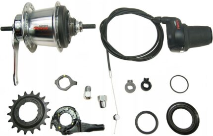 Комплект втулка планетарная Shimano Nexus SG-C3001-7C 36H 7 ск+шифтер+монтажный комплект
