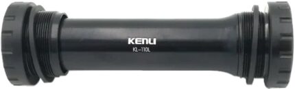 Каретка картридж Kenli KL-110L Al 68/73 мм под ось 24 мм 120 мм FAT BIKE черный