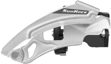 Перекл/передний SunRace FD-M300 универсальная тяга хомут D-34,9 мм LD/MD 42/48T серебро