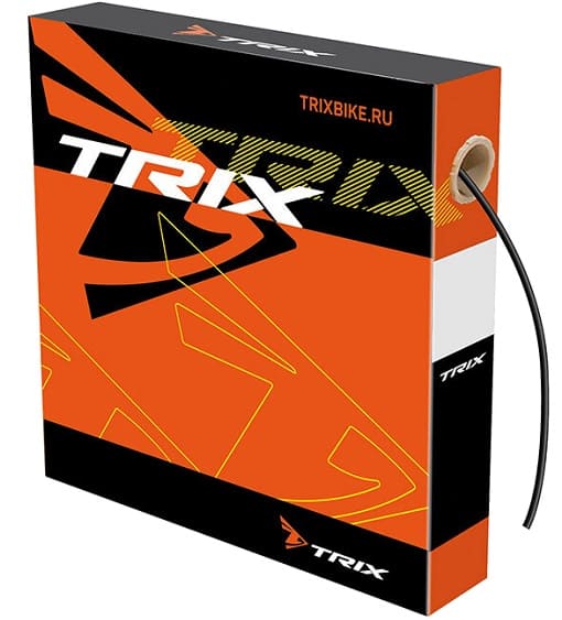 Кожух троса переключателя TRIX 4 мм черный Кожух троса переключателя TRIX 4 мм черный