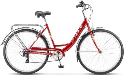 Велосипед дорожный 28" STELS Legenda 390 Lady Z010 18"(красный) 18.1 кг(7ск)