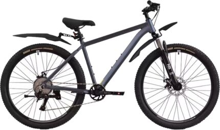 Велосипед горный 27,5" RUSH HOUR XS-715 Al MD 18"(черный) 14,9 кг(9ск)