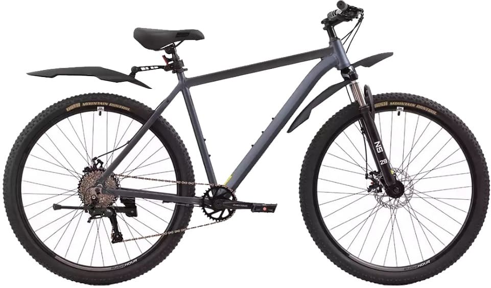 Велосипед горный 29" RUSH HOUR XS-915 Al MD 23"(черный) 15,7 кг(9ск) Велосипед горный 29" RUSH HOUR XS-915 Al MD 23"(черный) 15,7 кг(9ск)
