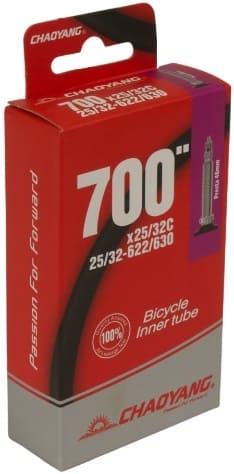 Камера 28 CHAOYANG 700 х25/32C F/V 48 мм черный