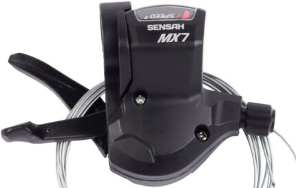 Шифтер Sensan MX-7 SL правый 7 скор трос 2100 мм черный